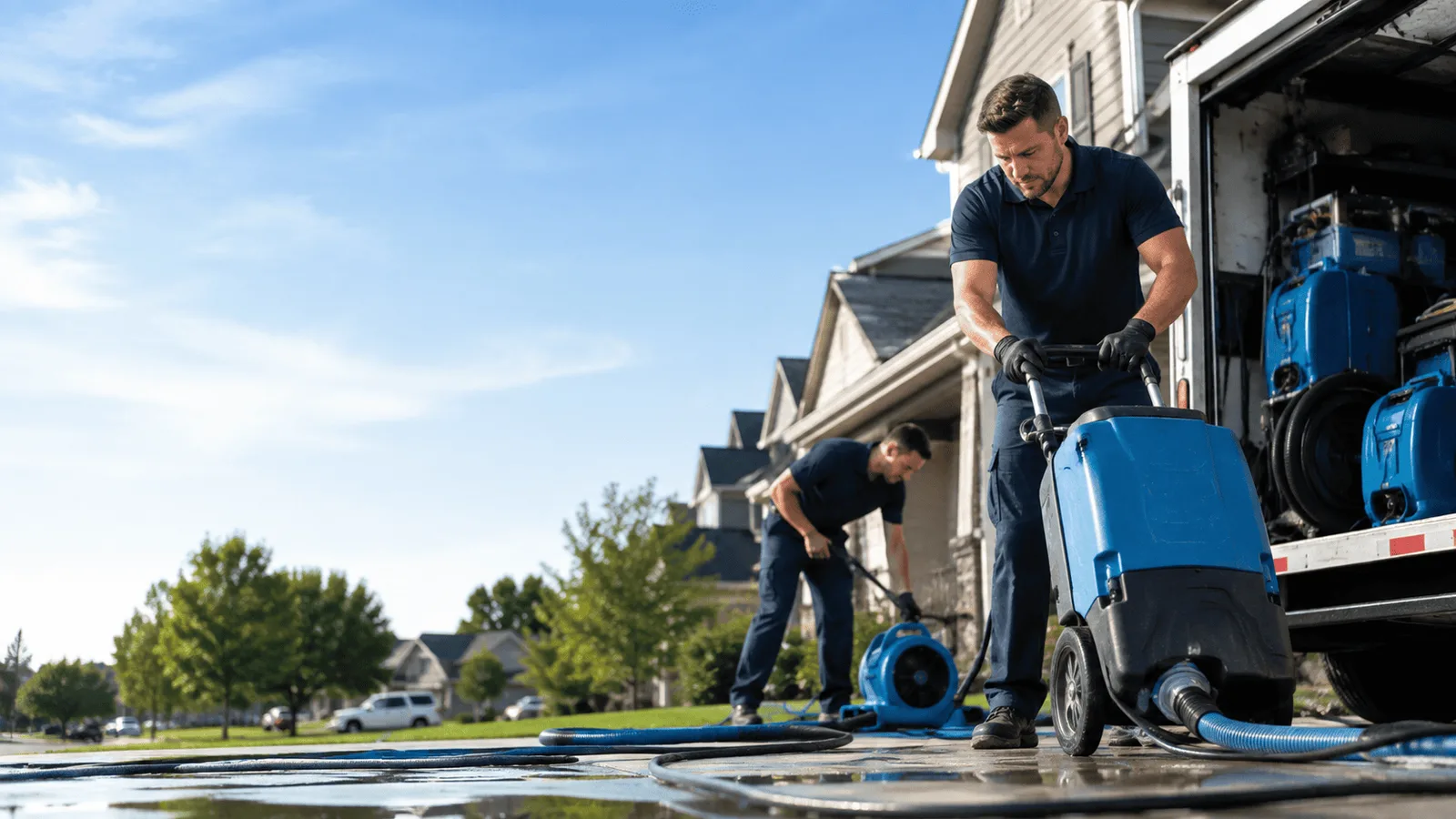 Dehumidification being performed in Port Saint Joe, FL